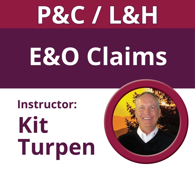Product Description: Get 3 P&CContinuing Education hours from the comfort of your home or office. Watch this YouTube webinarwith NO TESTING and we'll upload your hours for you.</br></br>Please note:Within 48 (business) hours of your purchase,you will receive a confirmation email containing links to view the video and also a CE request form.</br> E&O Claims